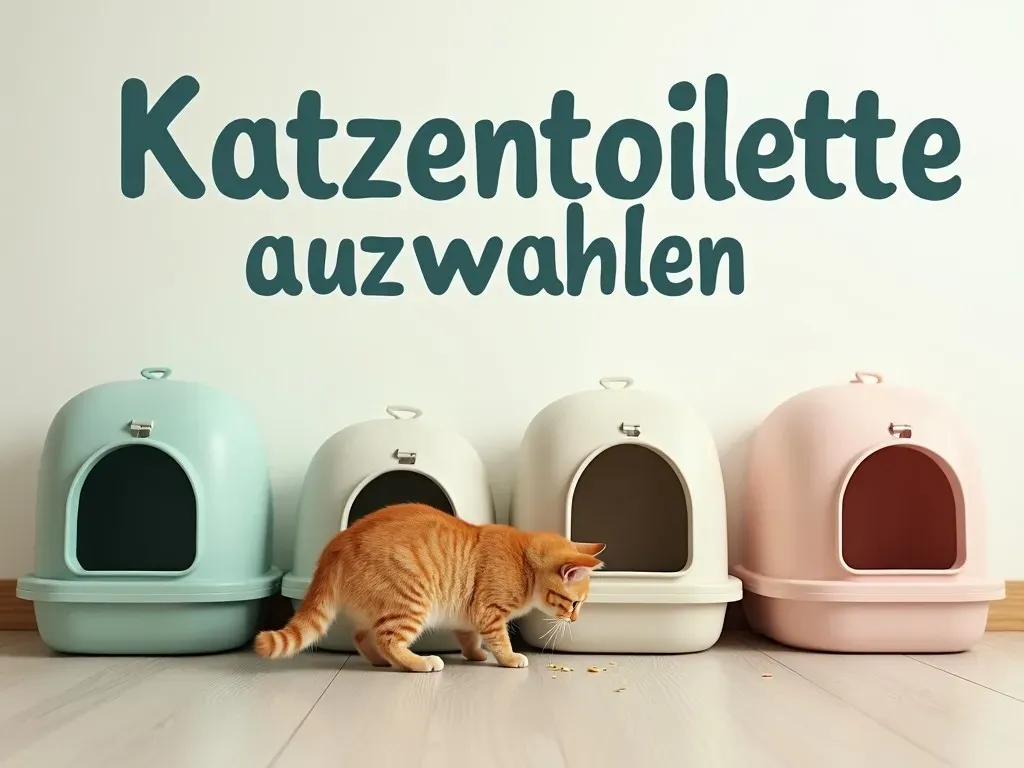 Katzentoilette auswählen